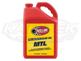 Red Line 50205 MTL 75W80 GL-4 Full Synthetic Gear Oil, 1 Gallon 