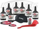 Red Line Racing Oils V-Twin Motorcycle 20W50 PowerPack For Evolution, Milwaukee-Eight, Or Twin-Cam