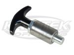 Spring Loaded T-Handle Pull Knob Latch With 1/2" Pin For Seat Slider, Off-Road Doors, Or Tilt Column