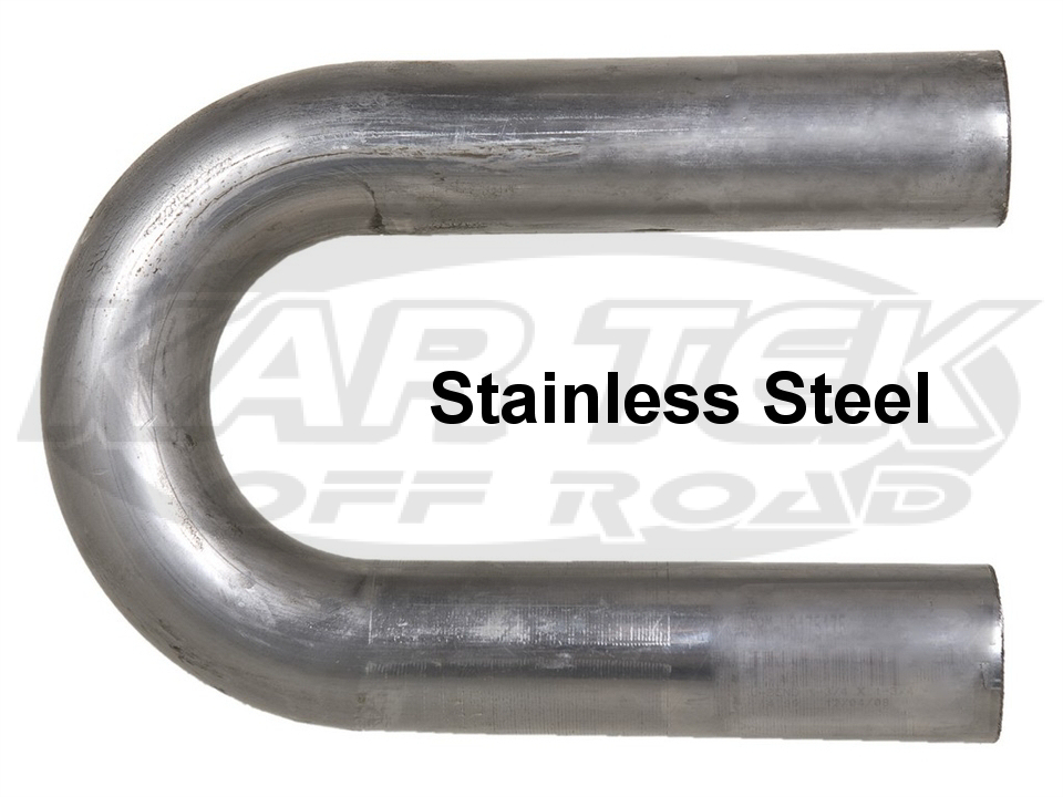 180 Degree U-Bend Mandrel Bent Stainless Steel Round Tubing 1-7/8 Outside  Diameter 0.065 Wall - Kartek Off-Road