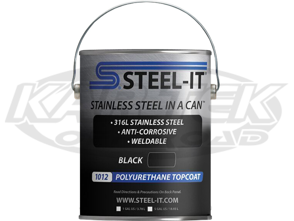 Steel-It Polyurethane (Black, 3 cans)