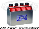 UMP 4 Quart / Liter Spare Oil Holder Bolts To Your Car With Quick Release Pin