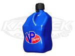 VP Racing Fuels Blue 5 Gallon Square Motorsport Container Polyethylene Material Utility Jug