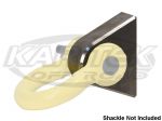 Weld On Bow Shackle Or D Ring Mounting Tab With 3/4" Hole 1" Thick 3-1/8" Tall
