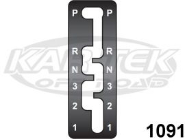 Winters Performance 1091 Gate Plate For Turbo-Hydro 400 & 350 