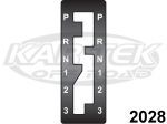 Winters Performance 2028 Gate Plate For 727 904 999 Torqueflite TF-6 TF-8 Reverse Shift Pattern