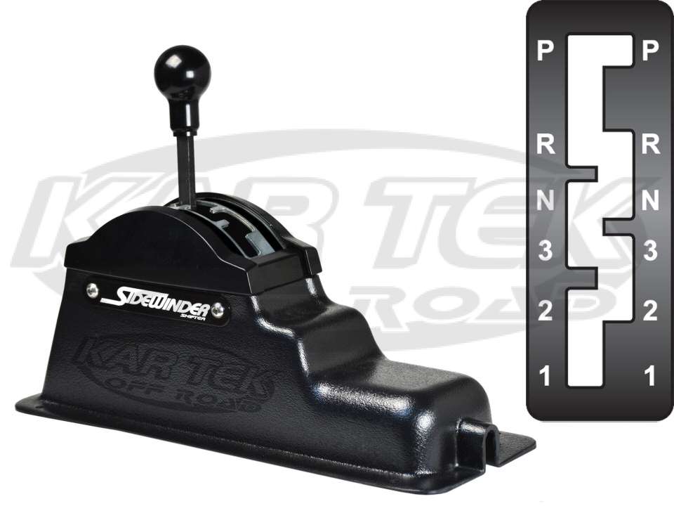 Winters Performance 337 1 Stock Pattern Ford E4od And 4r100 Standard Sidewinder Shifter With Cable 6166