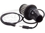 Allstar Performance 13012 Mini Fresh Air Pump Attaches Directly To 1-1/4" Helmet Inlet