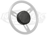 Allstar Performance ALL52320 Black Vinyl Covered 1-3/4" Thick Soft Round Steering Wheel Pad Only