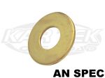 AN Flat Steel Washers For 1/4 Inch Bolt 0.500 Outside Diameter 0.265 Inside Diameter 0.063 Thick