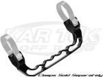 Axia Alloys 6-1/2" Wide Black Anodized Billet Aluminum Clamp On Grab Handle - Clamps Sold Separately