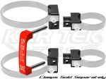 Axia Alloys Black Quick Release Fire Extinguisher Mounting Bracket Only - Requires 4 Clamps
