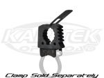 Axia Alloys Black Anodized Universal Mounting Point With Quickfist Rubber Clamp For 5/8" To 1-3/8"