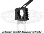 Axia Alloys Clear Anodized Universal Mounting Point With Quickfist Rubber Clamp For 1" To 2-1/4"
