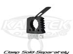 Axia Alloys Clear Anodized Universal Mounting Point With Quickfist Rubber Clamp For 5/8" To 1-3/8"