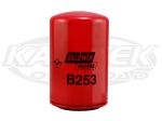 Baldwin B253 Oil Filter 3/4"-16 Thread Cross Reference Numbers Fram HP1, K&N HP-3001, WIX 51515R