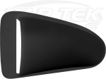 Low Profile Paintable Baja Bug Black Fiberglass Left Driver Side Rear Quarter Window Air Scoop