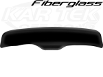 Black Baja Bug Fiberglass Dash Cover Fits All Standard VW Beetles And 1971-1972 Super Beetles