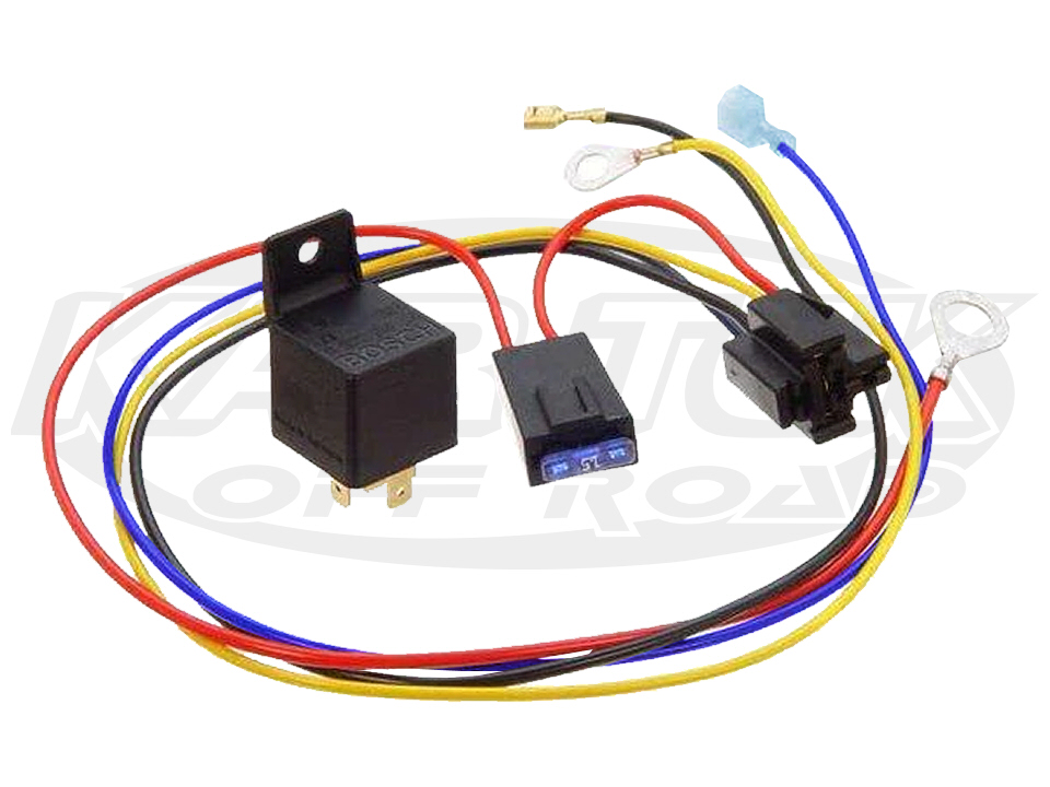 Bosch WR1 Relay Kit With Relay Socket Pigtail Wires And 30 Amp