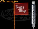 Buggy Whip 6 Foot Tall 17,600 Lumens Orange LED Whip Antenna With Quick Release Base