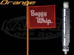 Buggy Whip 4 Foot Tall 17,600 Lumens Orange LED Whip Antenna With Standard Threaded Base