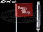 Buggy Whip 6 Foot Tall 8800 Lumens White LED Whip Antenna With Standard Threaded Base