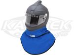 Crow 20173 Single Layer Proban Blue Helmet Skirt Includes Velcro Tape Not SFI Rated
