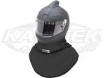 Crow 20174 Single Layer Proban Black Helmet Skirt Includes Velcro Tape Not SFI Rated