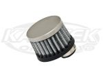 EMPI 00-9053-0 Offset Engine Crankcase or Differential Washable Breather Filter Clamp On For 1/2"