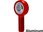 FK Rod Ends Red Anodized Aluminum 3/4" Right Hand Thread 3/4" Hole ALJM12HT PTFE Coated Heim Joints