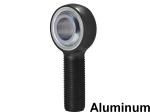 FK Rod Ends Black Anodized Aluminum 1/2" Left Hand Thread 1/2" Hole ALJML8B Male Heim Joints