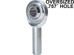 FK Rod Ends Steering Shaft 3/4" Right Hand Thread 0.757" Oversized Hole CM12 Economy Male Heim Joint