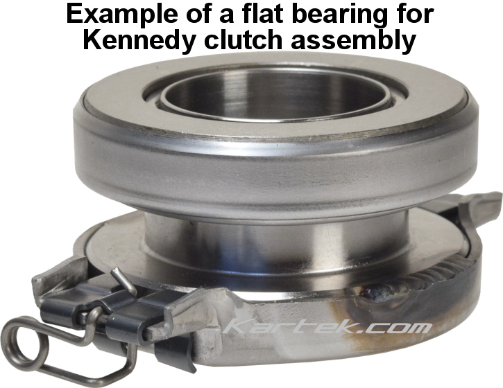 flat clutch release throw-out bearing adapter for Mendeola S4 or Mendeola S5 and PBS sequential transmissions using KEP clutch