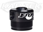 Fox 2.5" Shock Body Cap With #8 ORB Port Uses 241-02-050 or 241-02-072 Separate Stem Adapter