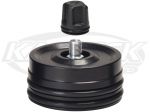 Fox 813-00-092-KIT Reservoir End Cap For 2-1/2" Aluminum Reservoirs Includes Schrader And O-Rings