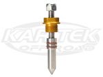 Fox Shocks 1/2 Inch Bypass Tube "Gold" Free Bleed Adjuster Internal Hex Threaded Style