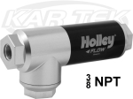 Holley 12-875 EFI Regulator With 10 Micron Built In Filter 3/8" NPT Inlet / Outlet / Return To Tank