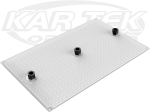 Holley 16-109 Rectangular 15" x 24" HydraMat Horizontal Fuel Pickup Prefilter With 1/2" NPT Fittings