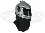 Impact Safety 10000016 XS-MED Standard Dual Layer Nomex Black Helmet Skirt Includes Velcro SFI-3.3/5