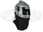 Impact Safety 10000019 LG-XXL Standard Dual Layer Nomex Black Helmet Skirt Includes Velcro SFI-3.3/5