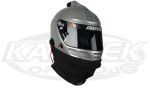 Impact Safety 10000022 XS-MED Tapered Dual Layer Nomex Black Helmet Skirt Includes Velcro SFI-3.3/5