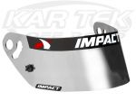 Impact Safety 12100908 Chrome Helmet Shield For Vapor, Air Vapor, Vapor SC, Charger, Super Charger