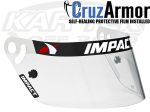 Impact Safety 19399901 Clr Helmet Shield Air Draft, Draft TS, SuperSport, 1320, Fueler W/ Cruz Armor