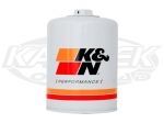 K&N HP-5001 Oil Filter 1-1/2"-12 Thread - Wix Cross Reference 51222R, Fram Cross Reference HP6A