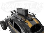 Kartek Offroad Large Black Roof Rack Bag With Sewn On D Rings For Ratchet Straps Or Tie Downs