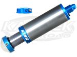 King Shocks Threaded Top Blue Anodized Hydraulic Bump Stops 2.5" Body 4" Stroke 1-5/8" Shaft