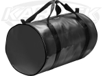 MasterCraft Safety Internally Padded Black Round Duffle Gear Bag 12" Diameter 20" Wide