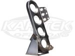 Miller Raceworks Stainless Steel Dimple Died Mid-Pivot Throttle Pedal With Heel Cup And Side Rest