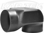 Mission Rubber Cobra Low Profile Black 90 Degree Elbow Intake Hose 4" Inside Diameter