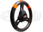 MPI 11" - 280mm Diameter -1/4" Dish High Grip Quarter Midget Concept Specific Steering Wheel